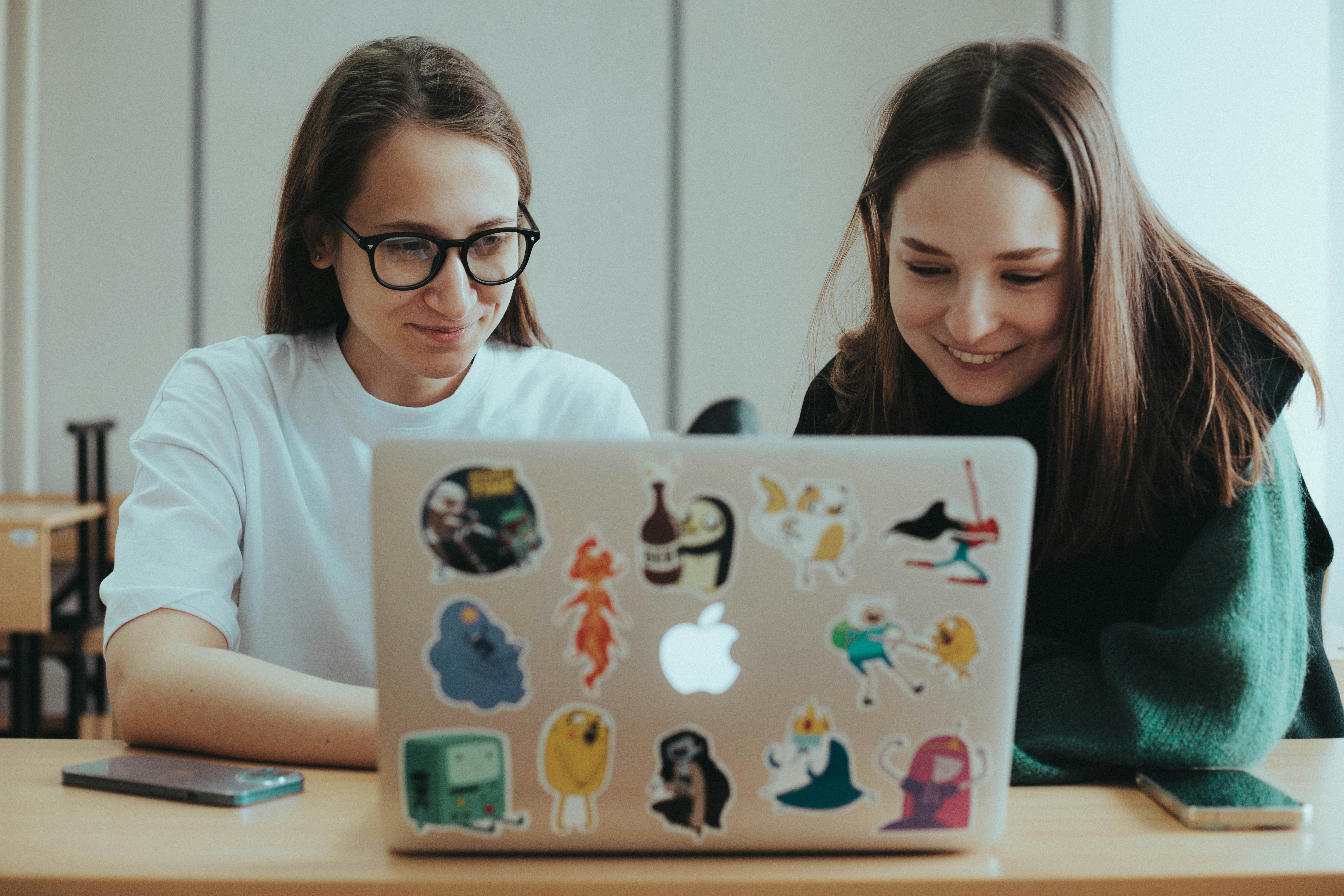 A collaborative session between a teacher and a student